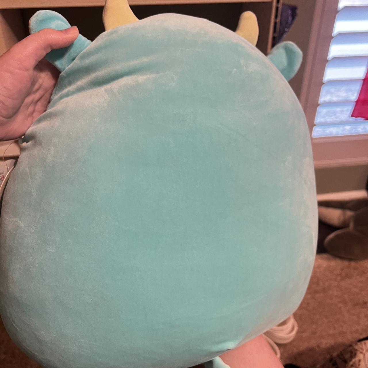 Popular Squishmallows Tuluck the Blue Cow 16” BNWT