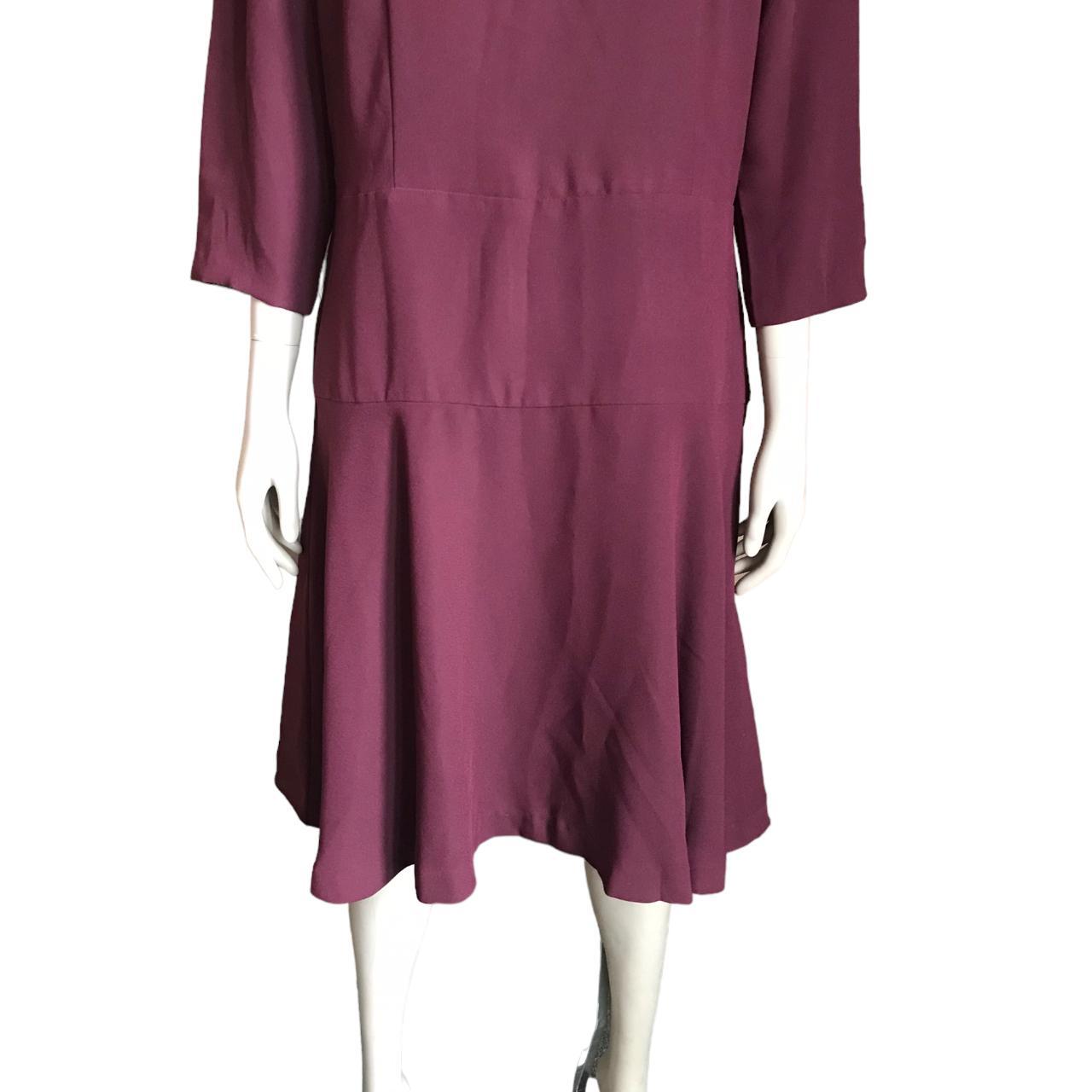 Ann taylor purple clearance dress