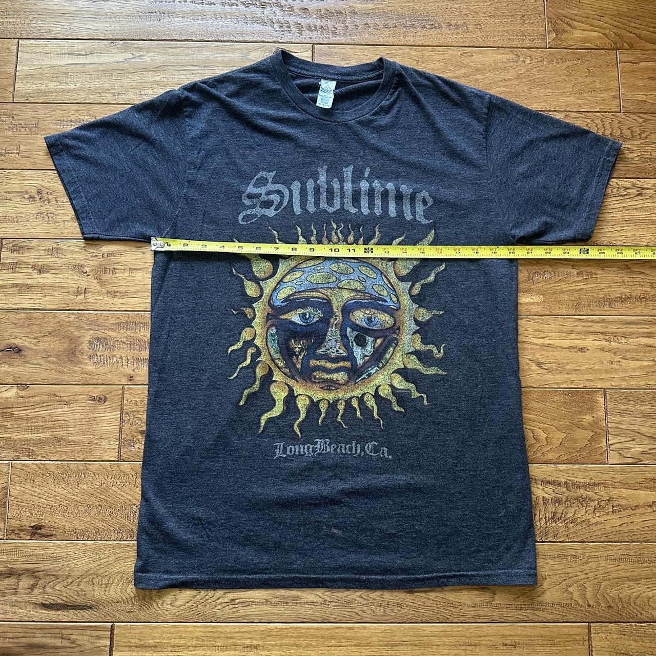 Vintage 707 Gray Sublime Long Beach CA Graphic... - Depop