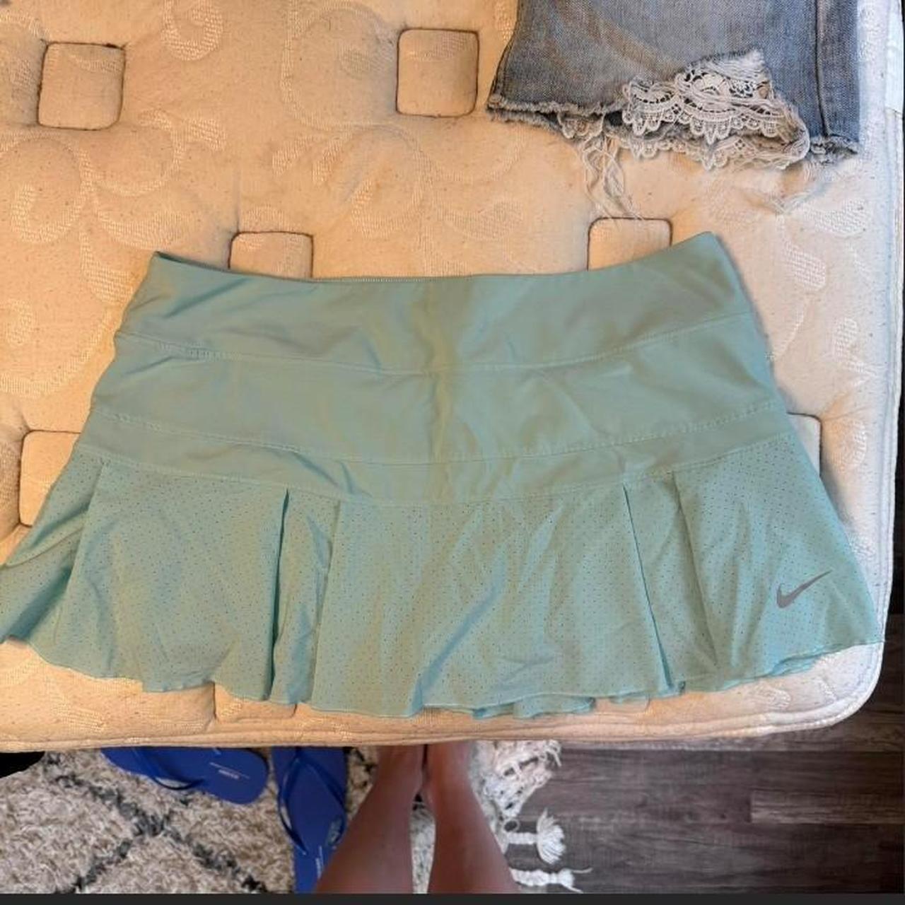 light blue nike tennis skirt repop this skort is. Depop