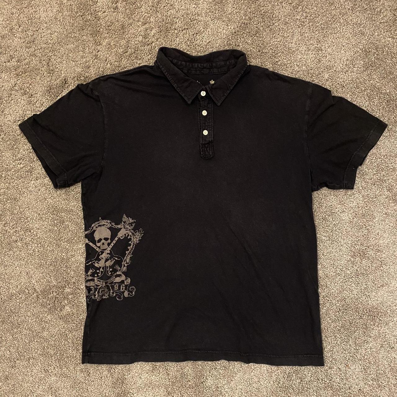 Rewire Polo Shirt Vintage (Y2K) 2000’s... - Depop