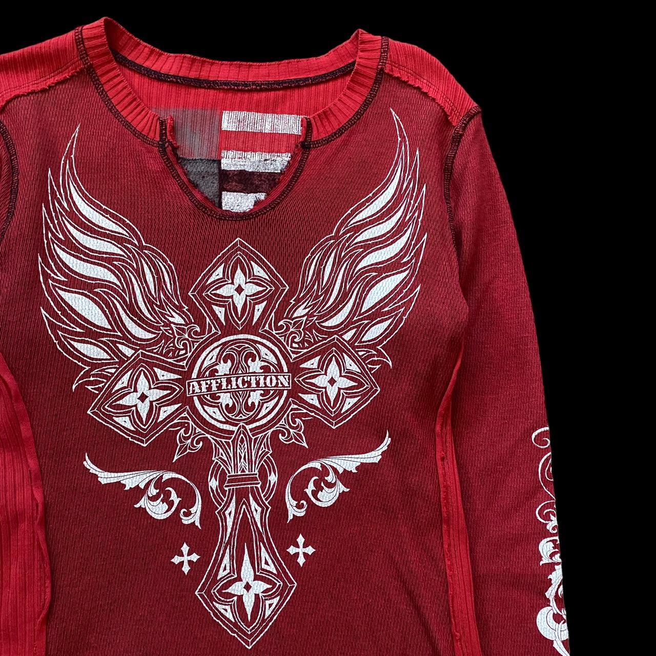 affliction thermal shirts