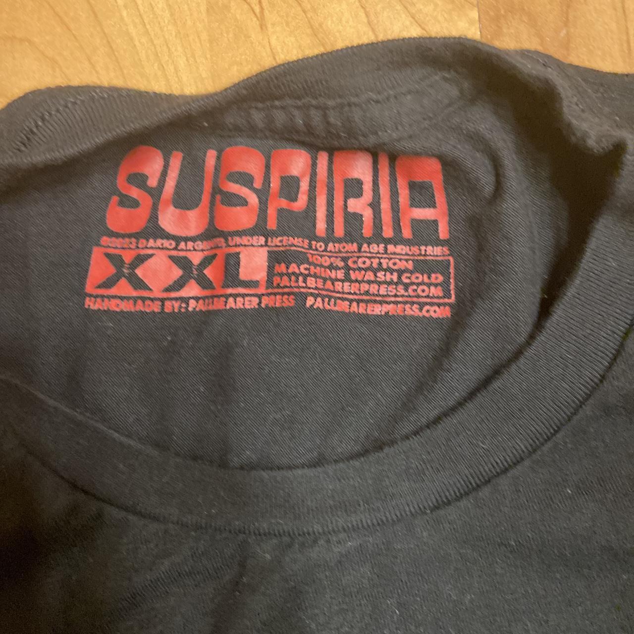 Suspiria horror movie men’s black Tshirt size xxl - Depop