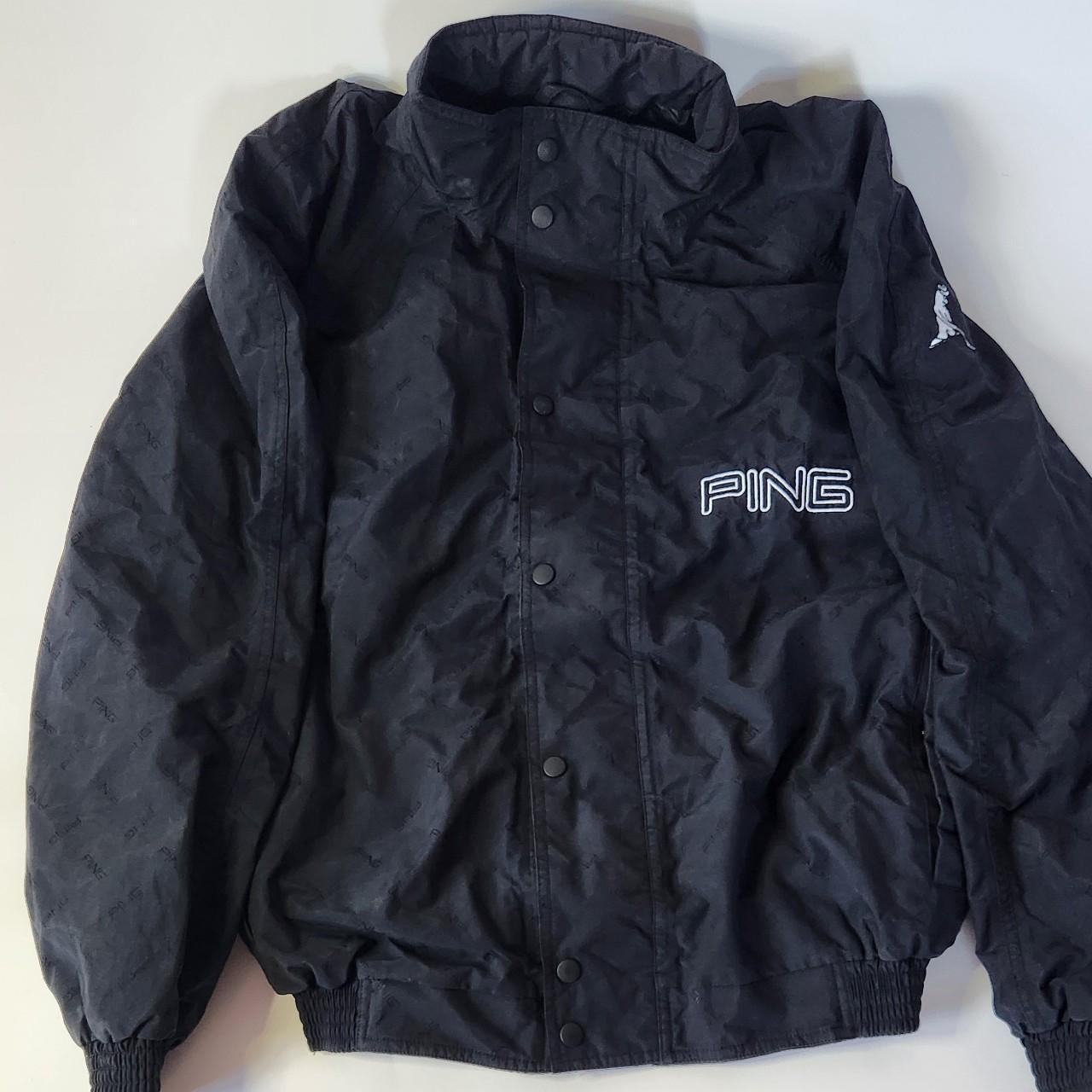 Vintage Men s Windbreaker Jacket Black L