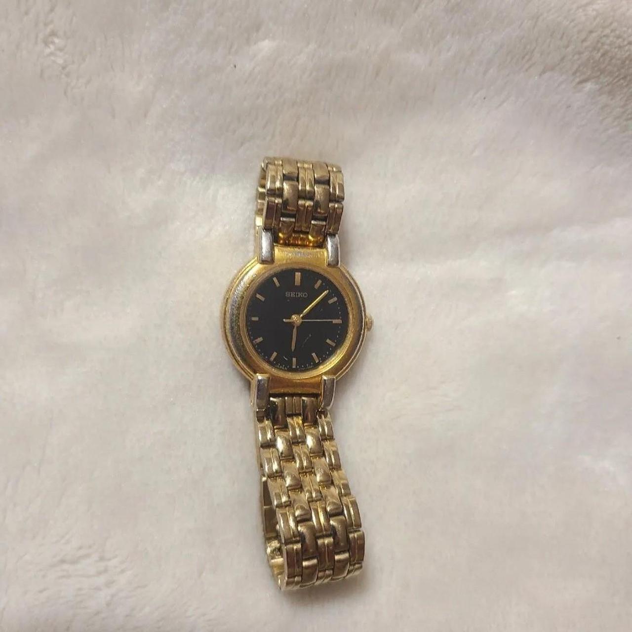 Seiko Women's Gold Watch | Depop