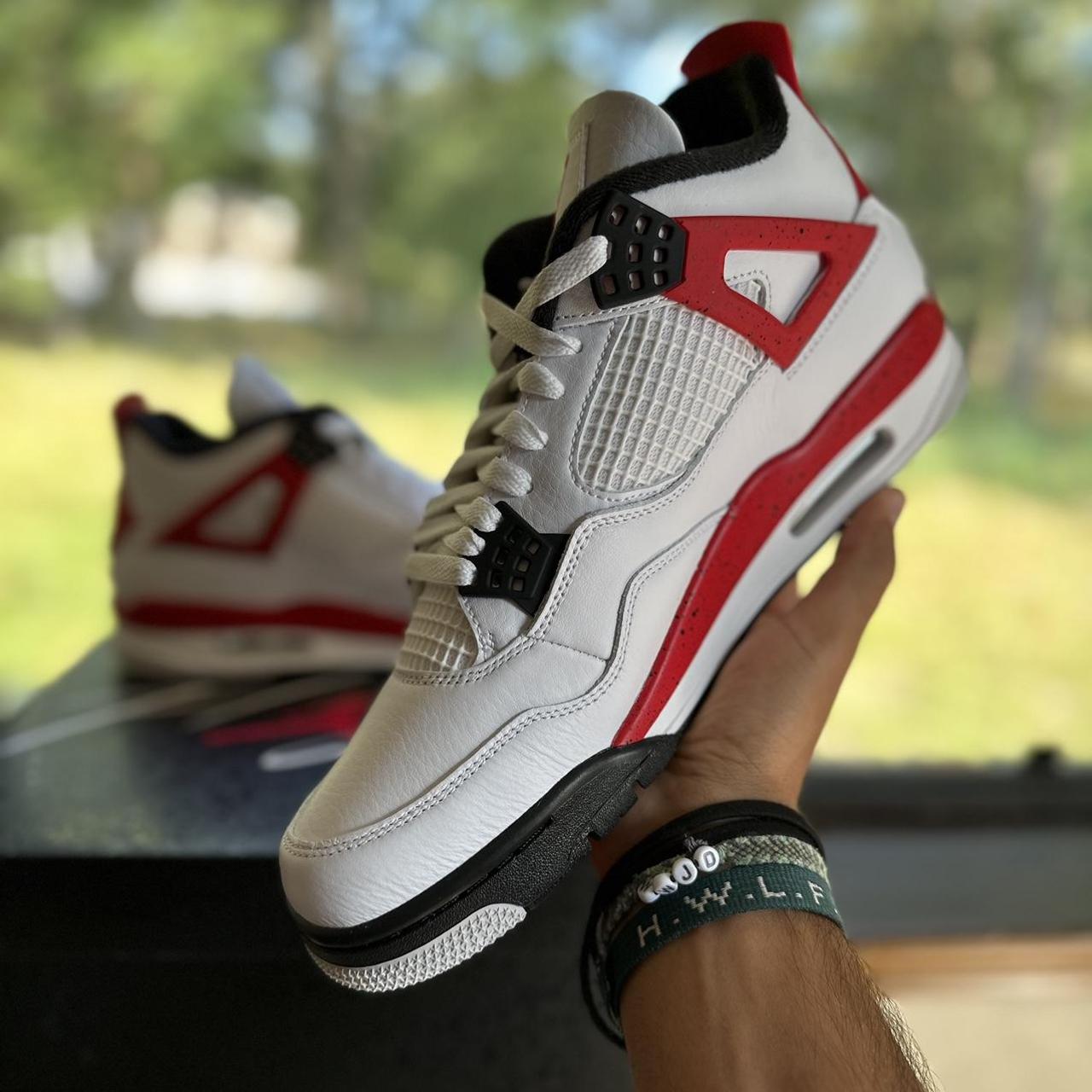 Air Jordan 4 Retro 'Red Cement 11 / White