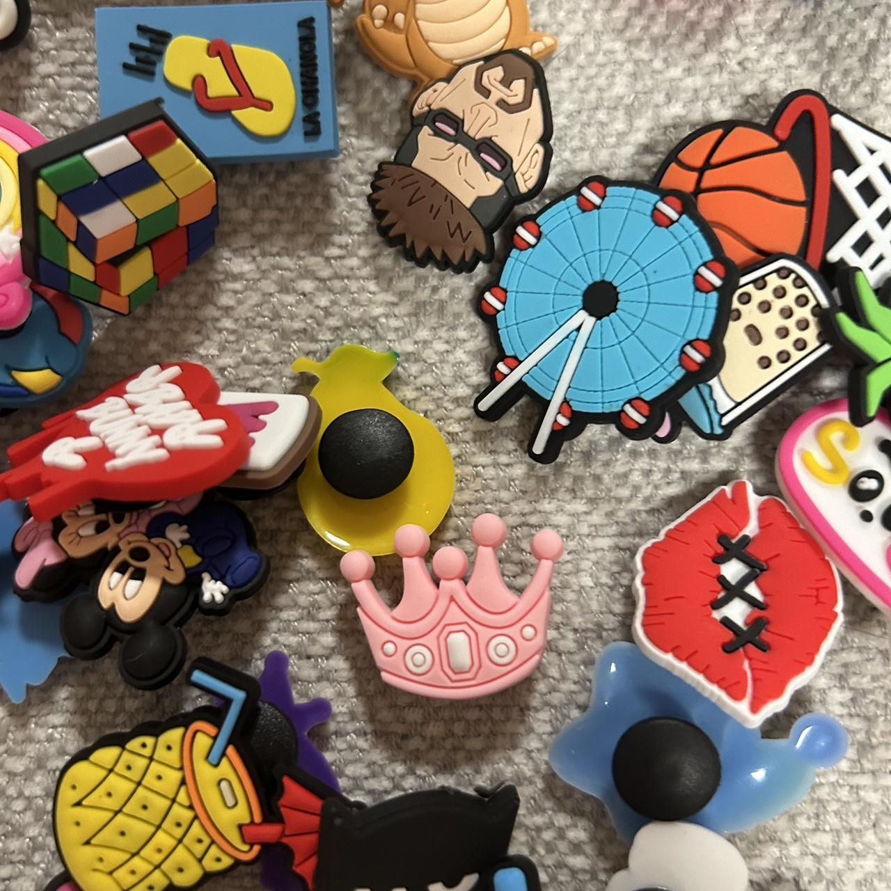 Mixed croc jibbitz never used fit crocs... Depop