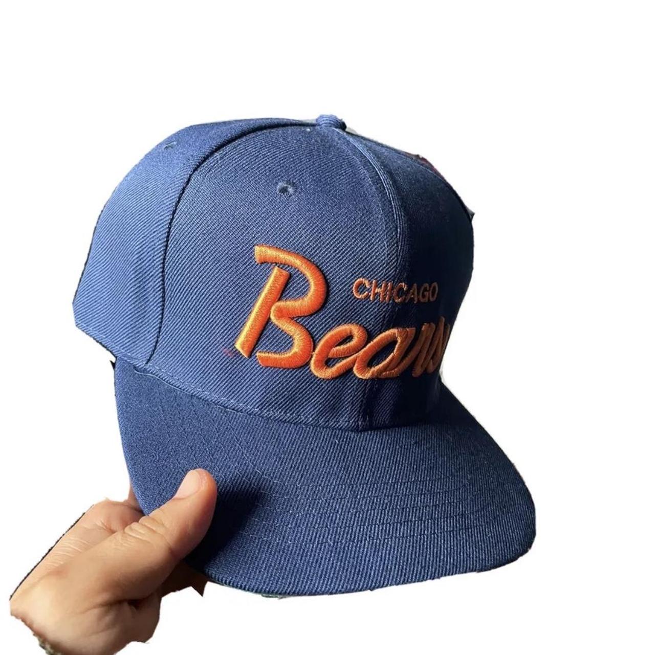 Vintage Chicago Bears SnapBack Hat Cap 90s Christmas Depop   P0 