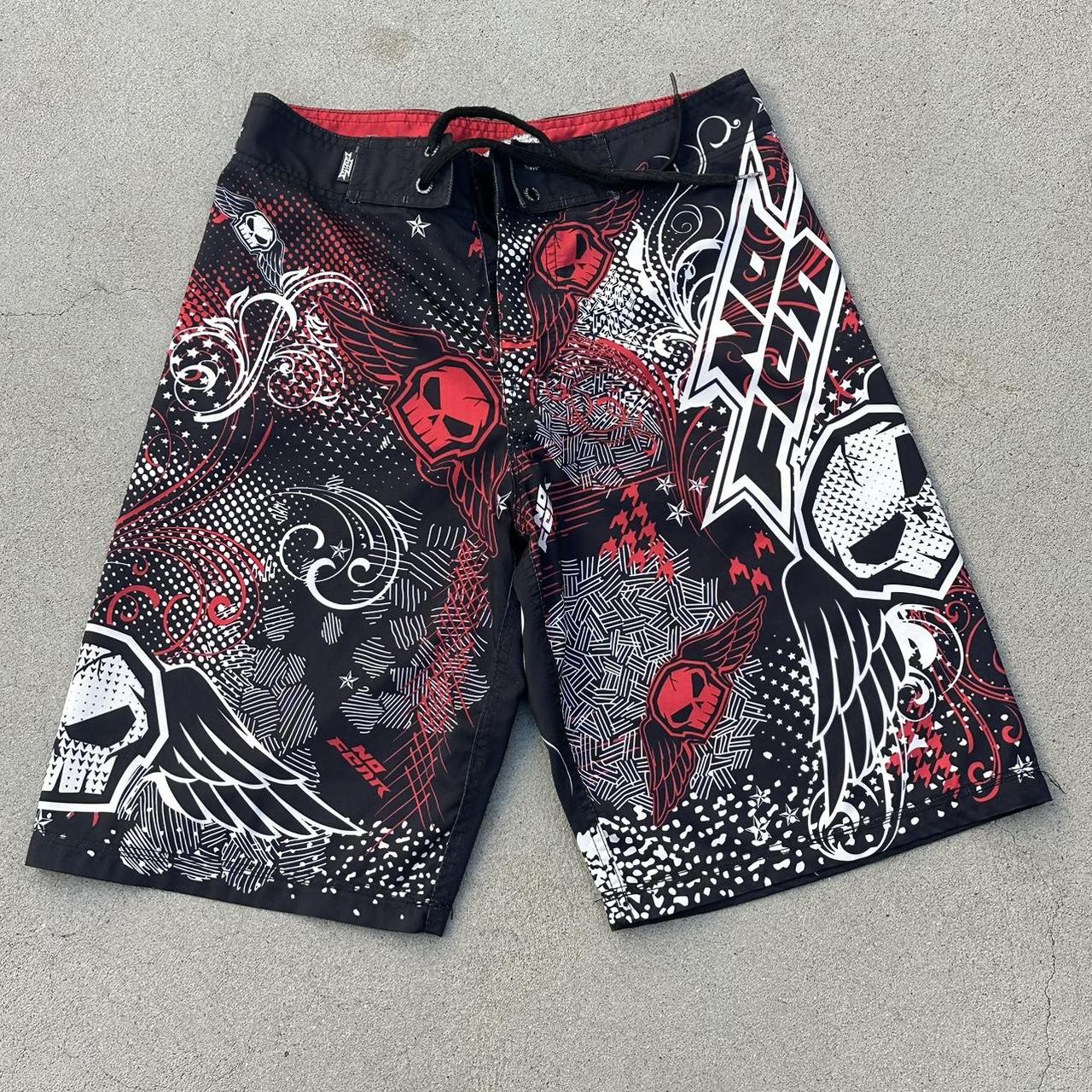 Swim Board Short No Fear Red