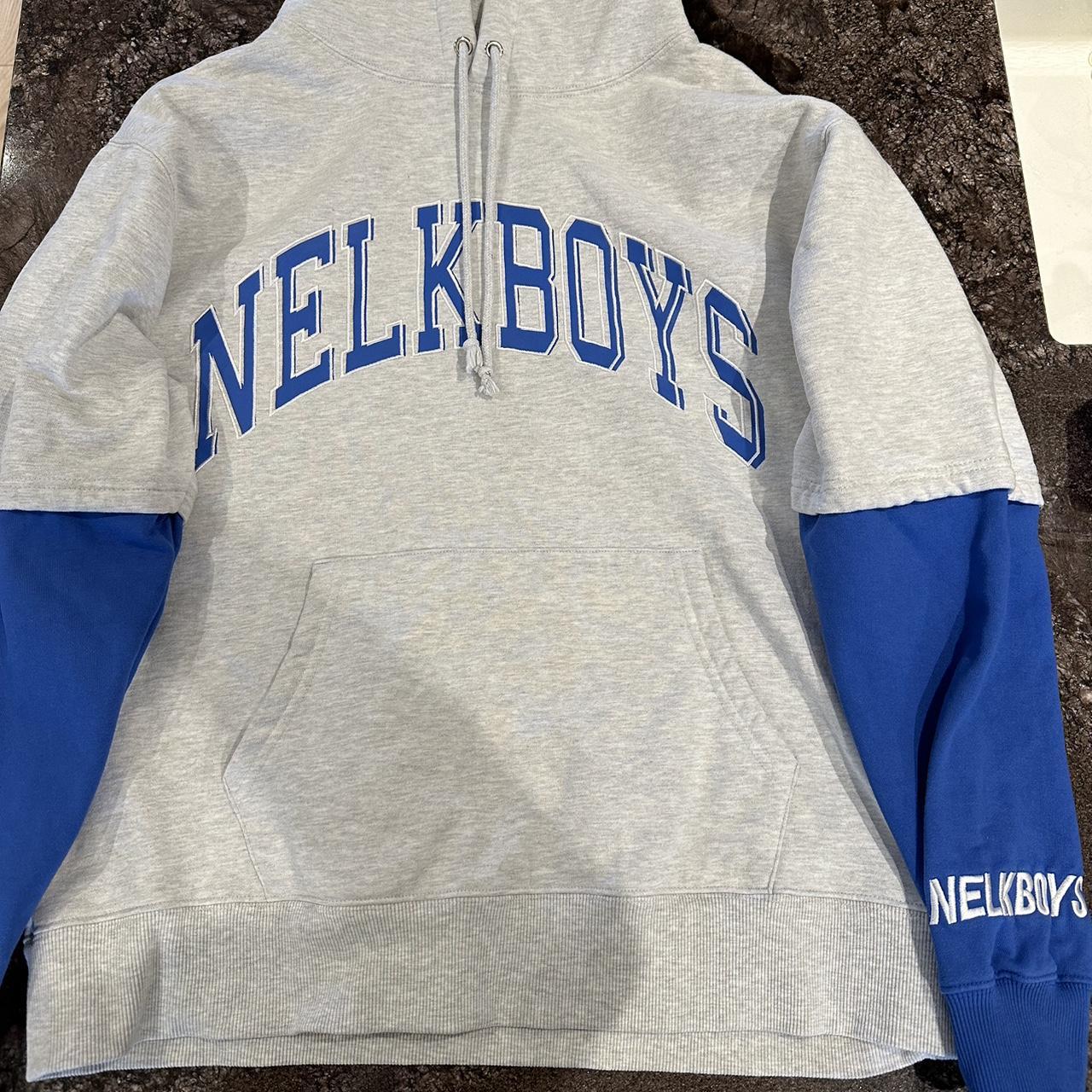 Nelk two hot sale tone hoodies