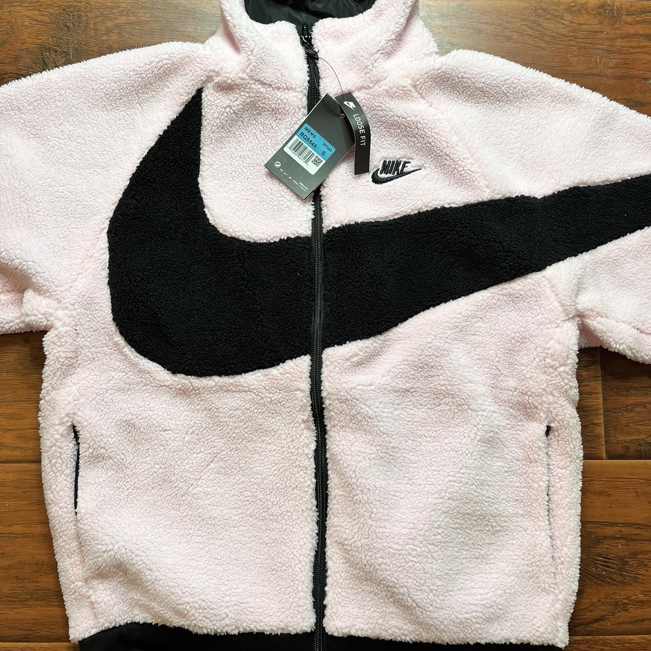 nike hoodie light pink