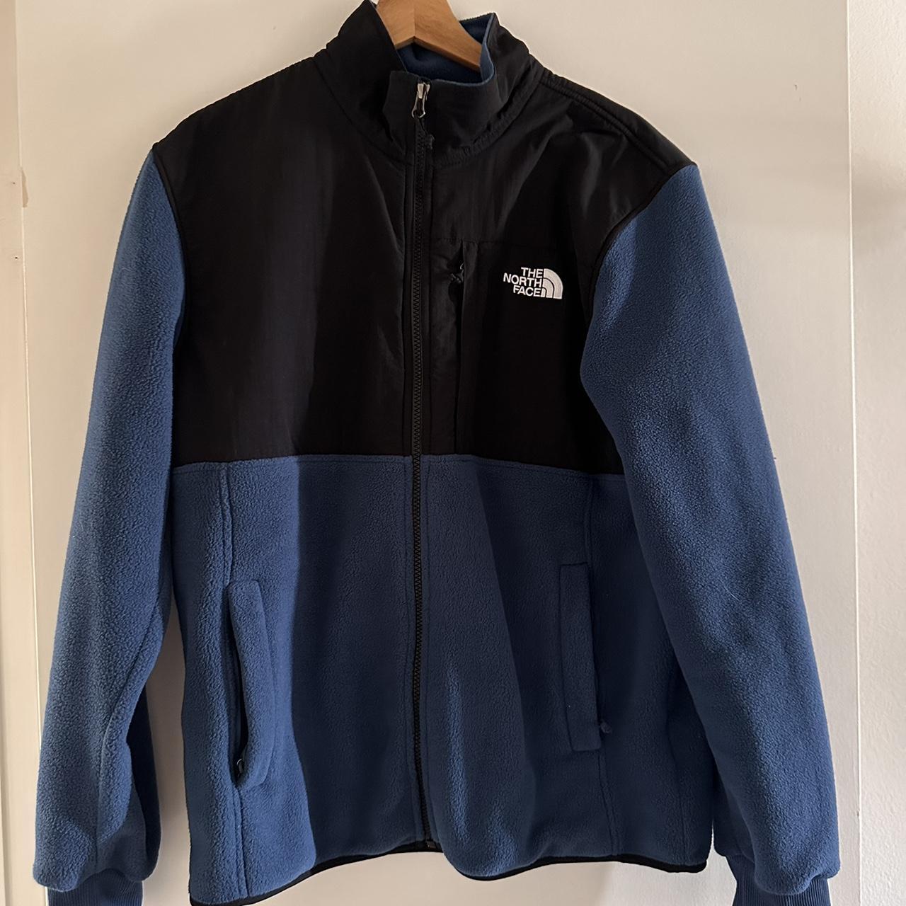 The North Face Men's Blue and Black Jacket
