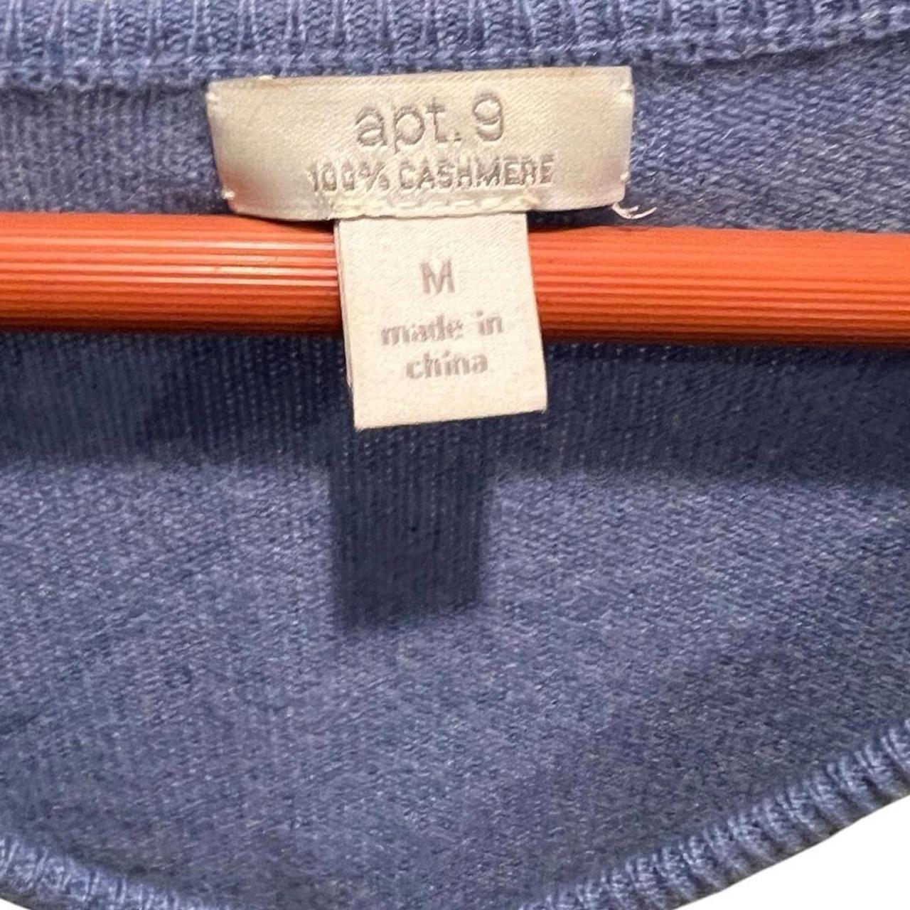 Apt. 9 Women's Sweater - Multi - M – Apt. 9 argyl… - image 5