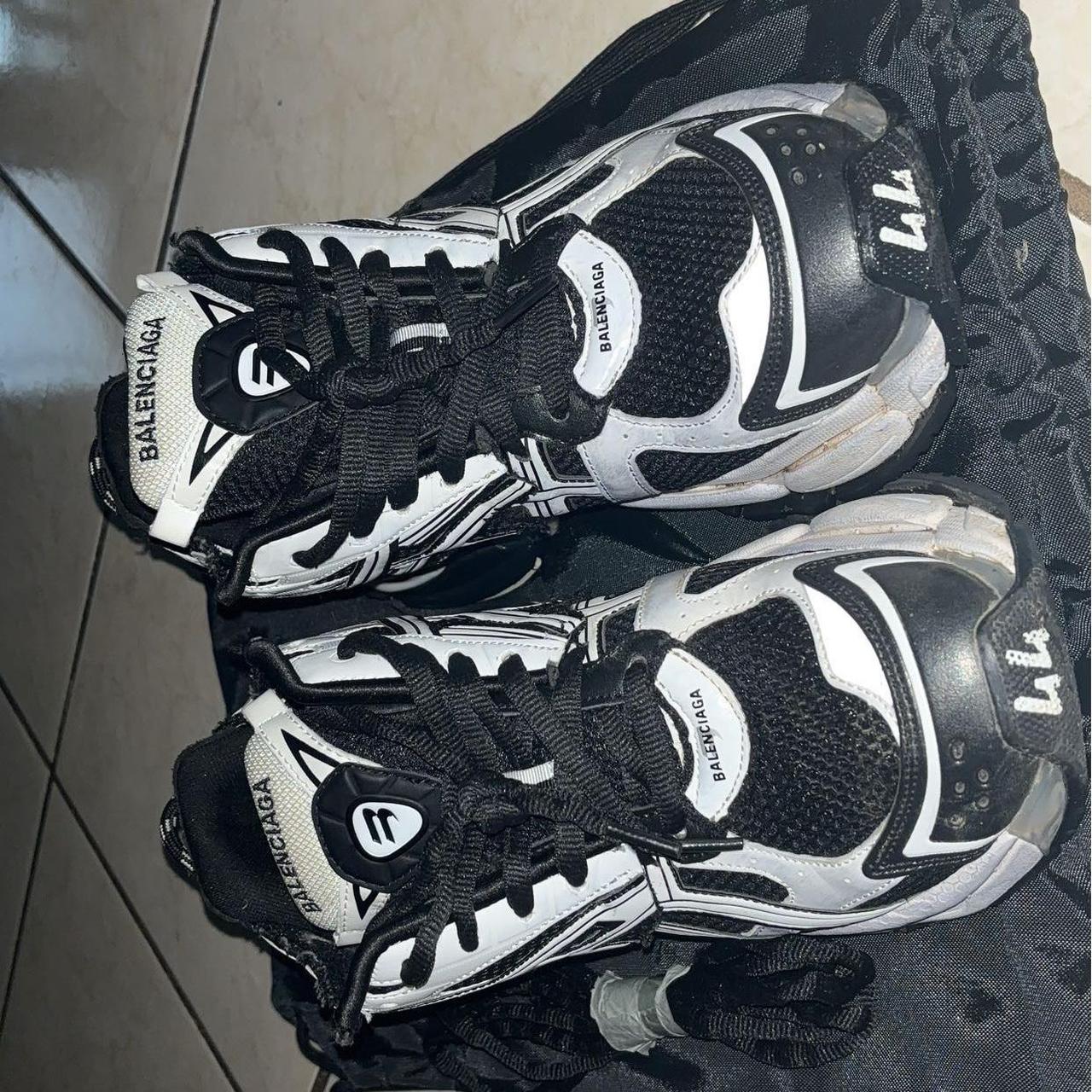 Shoes Balenciaga Track Noir Et Blanche Shoes Balenciaga Blanche Et