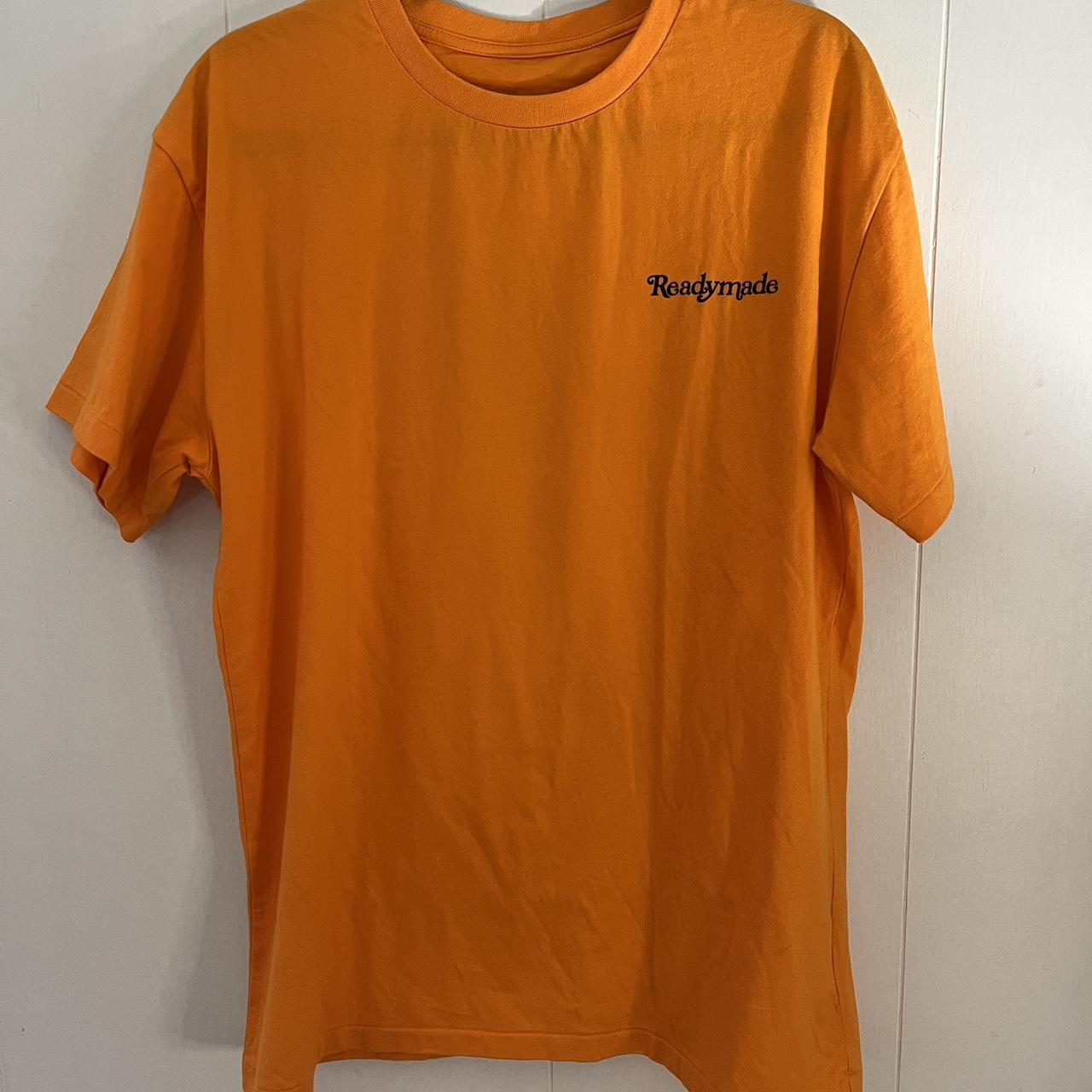 Human Made Men's Orange and Black T-shirt