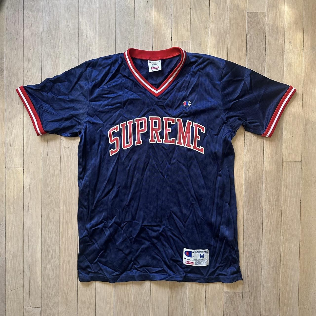 Supreme x Champion Shooting Jersey Size