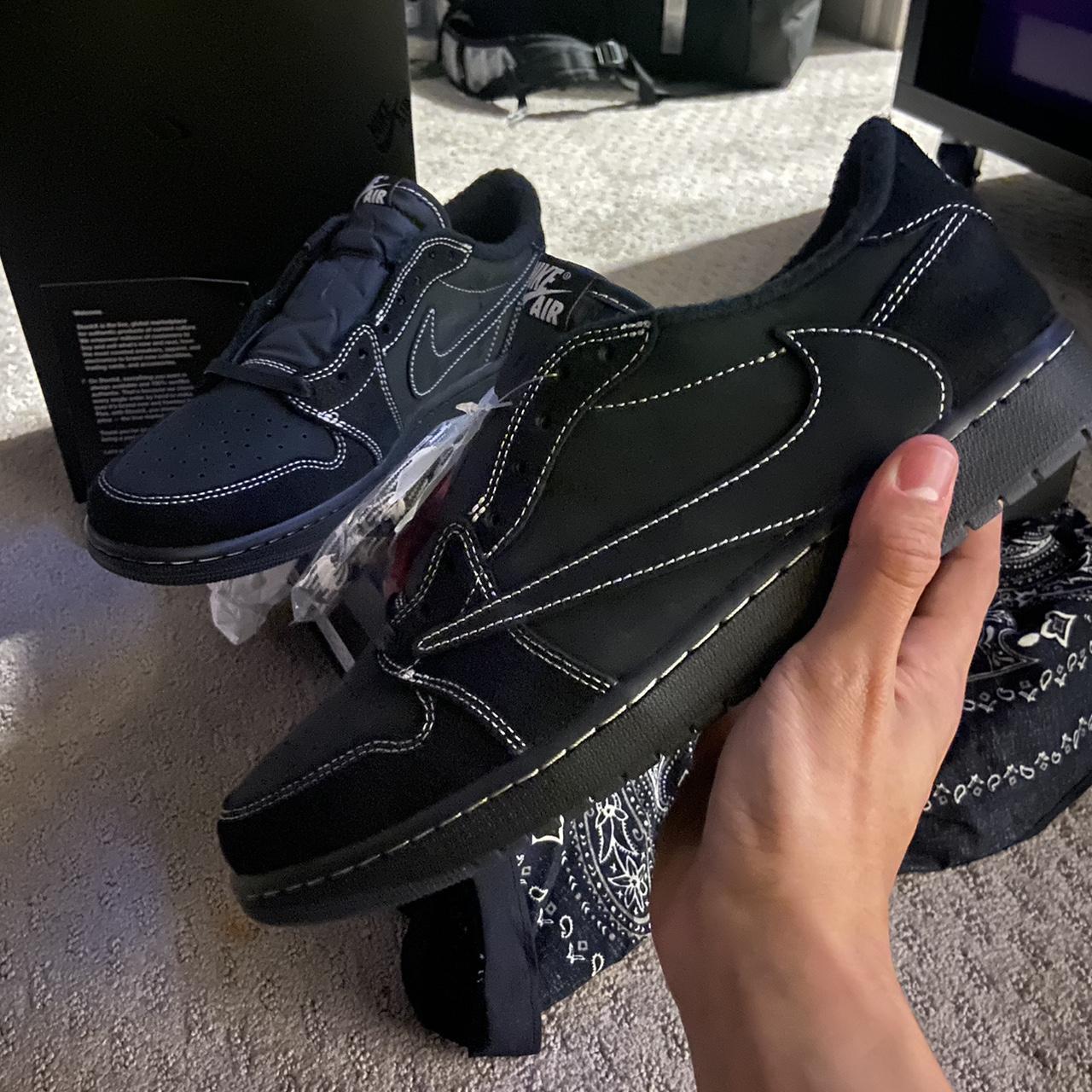 Travis Scott Men's Black Trainers | Depop