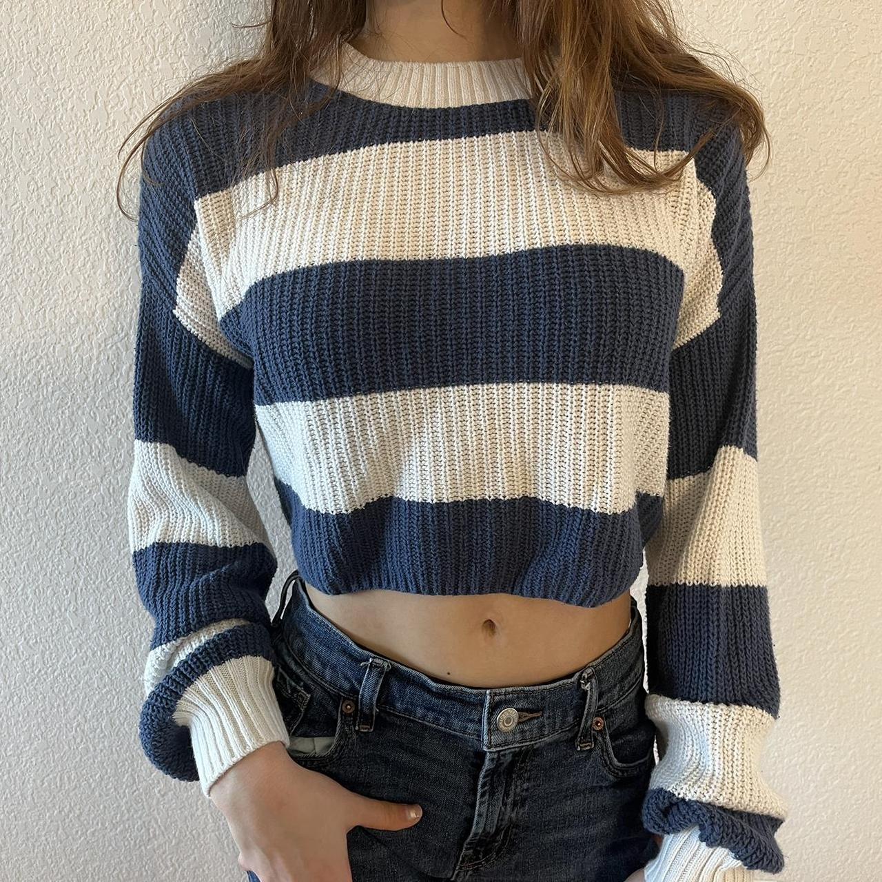 Hollister cropped sweater online