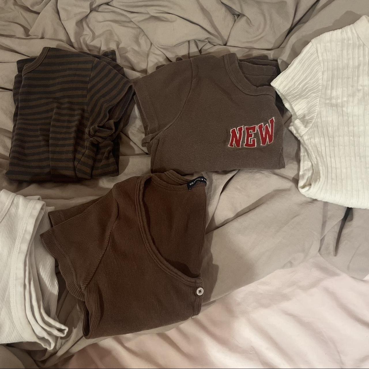 BRANDY MELVILLE LOT 5 TOPS super cute for summer all... Depop