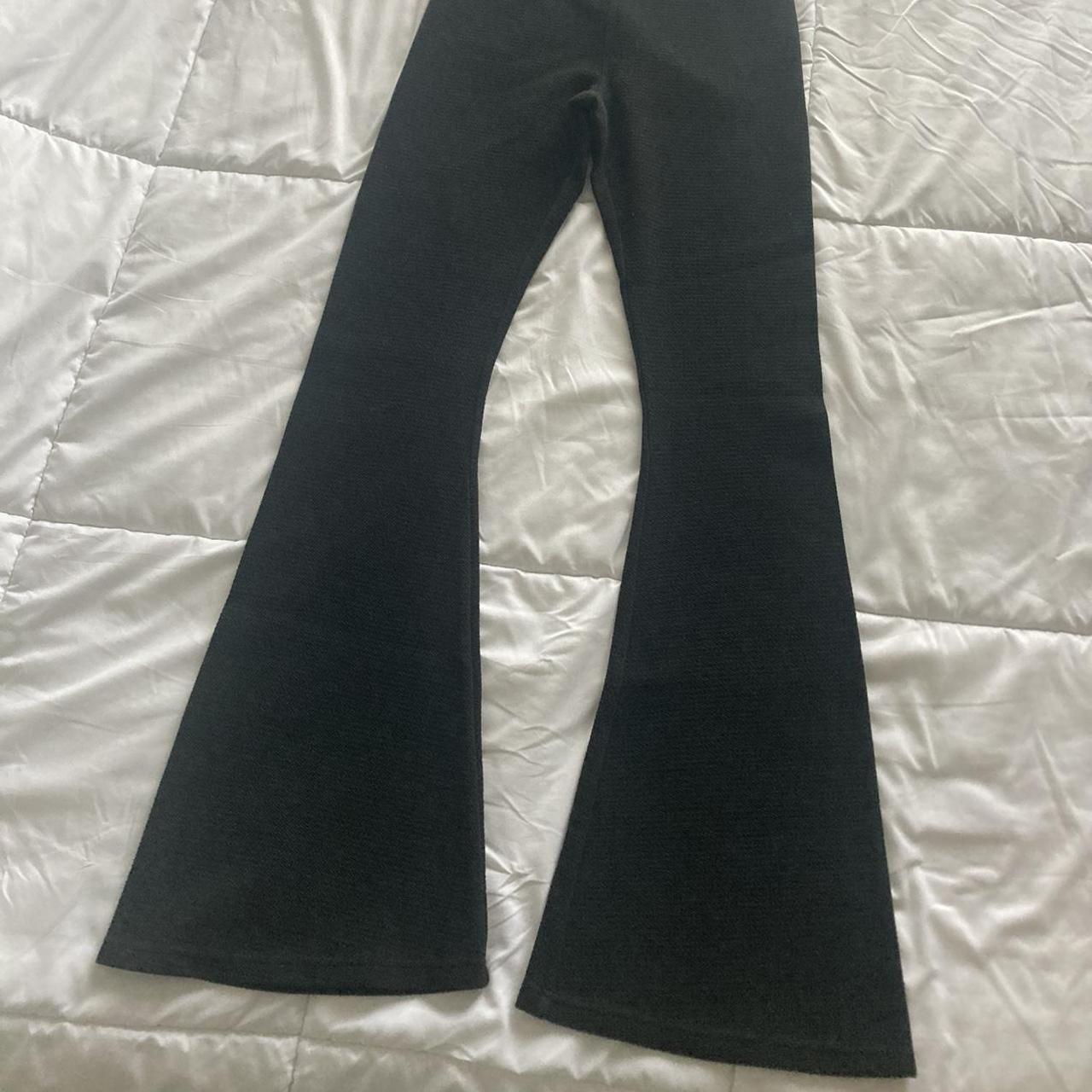 aerie offline grey striped flare leggings (sold out - Depop