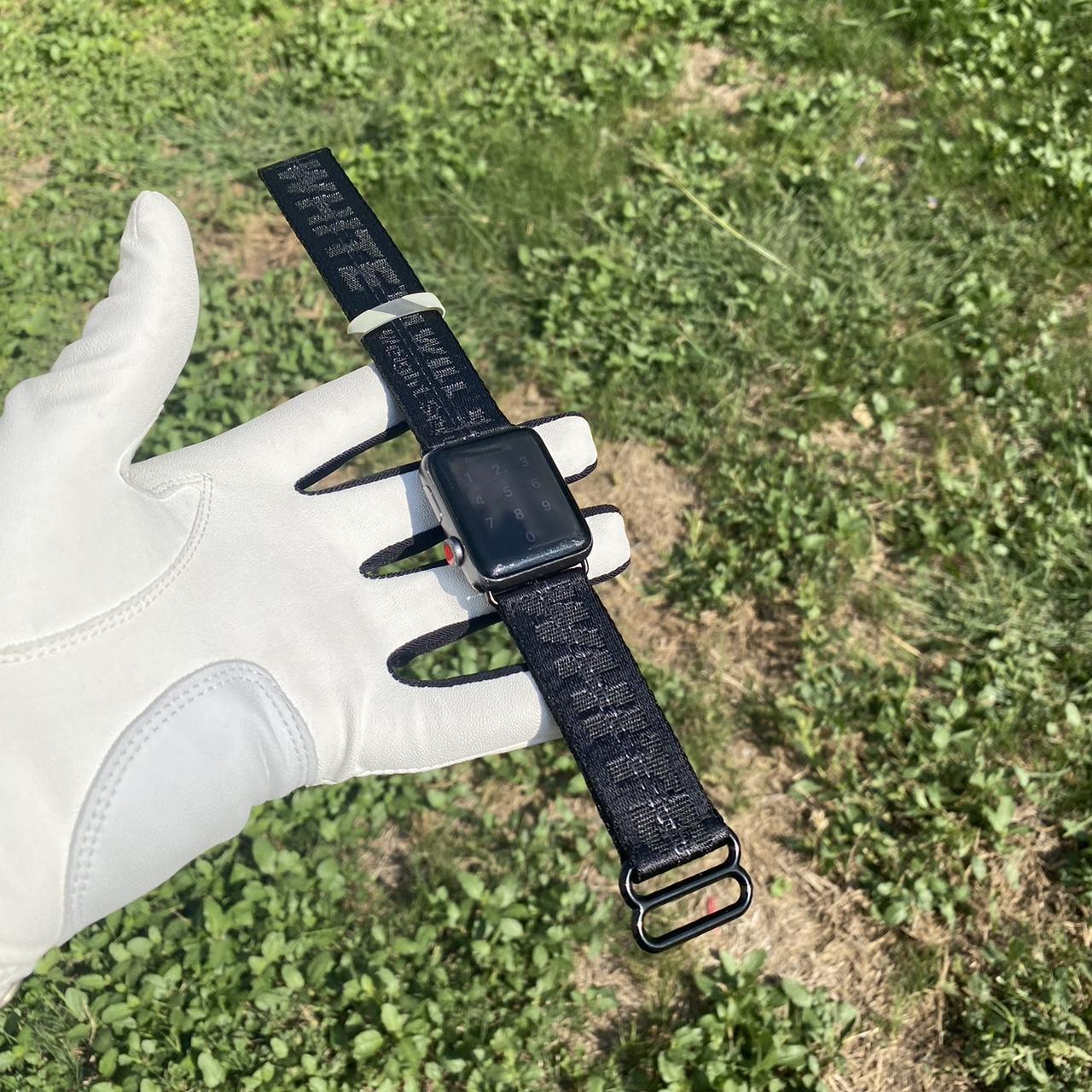 Off-white Black Mini Industrial Belt