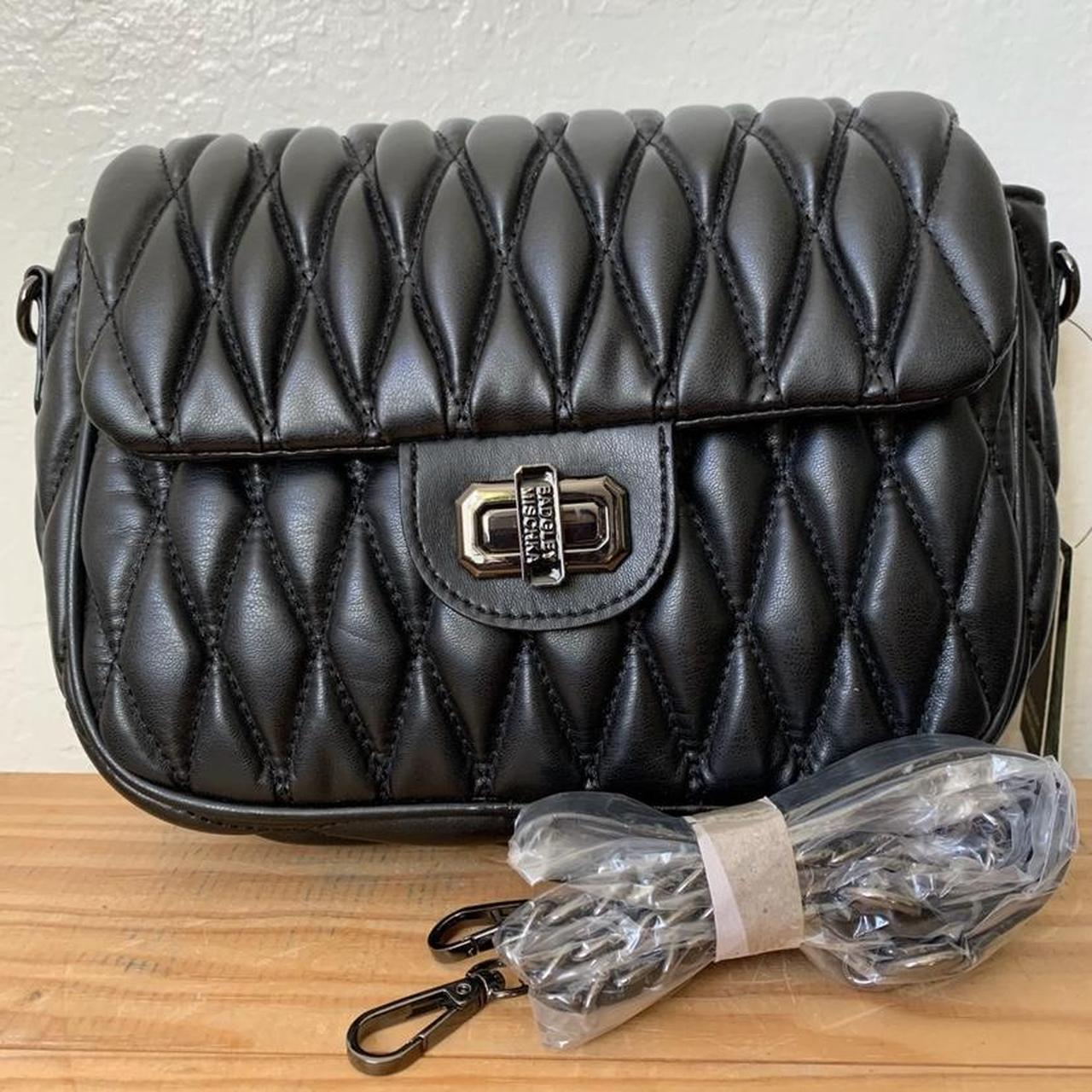 Badgley Mischka Mini Quilted Crossbody Bag size Depop