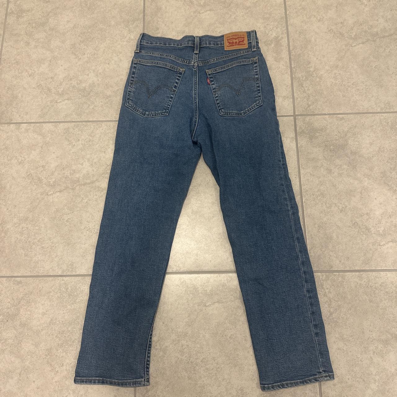 wedgie straight levi’s jeans 🦋 w29 l28 - Depop