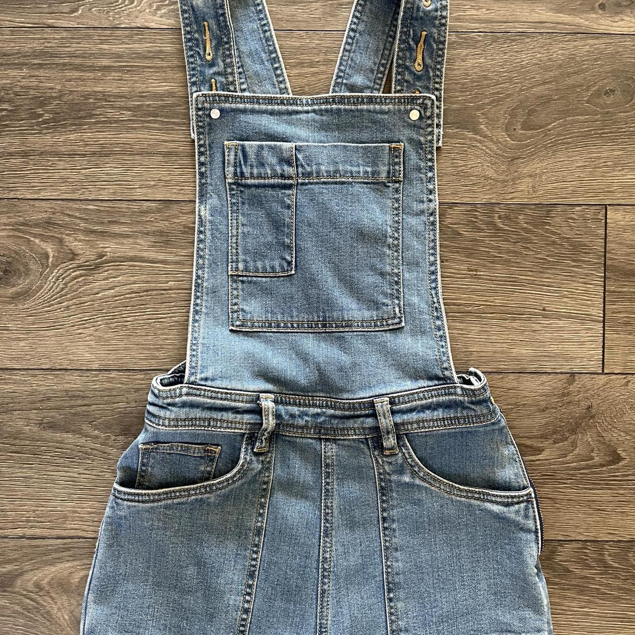 Urban outfitters denim overalls! Size zero! Worn... Depop