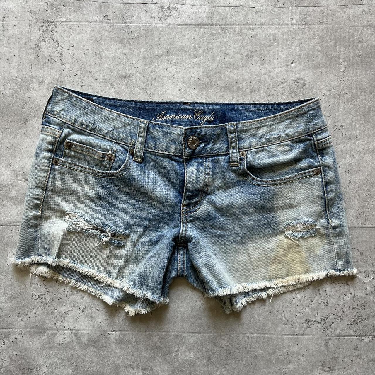 American Eagle Outfitters Women's Shorts Blue – American