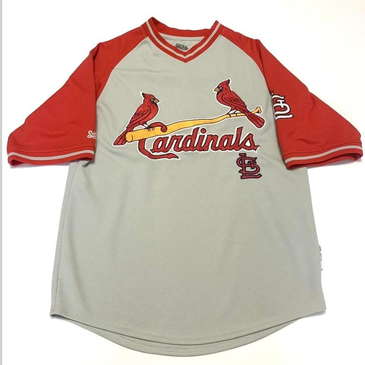 Cardinals Jersey Tee Size M — I think it's sized as - Depop
