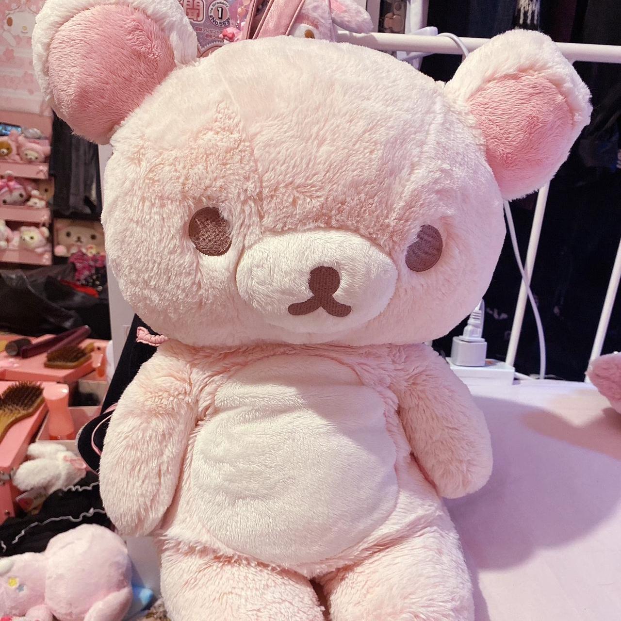 ♡pink_bear♡ Bold Bear pink steel bear Pendant | TOUS