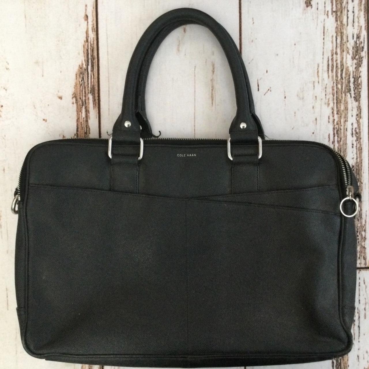 Cole Haan Briefcase authentic Black Leather