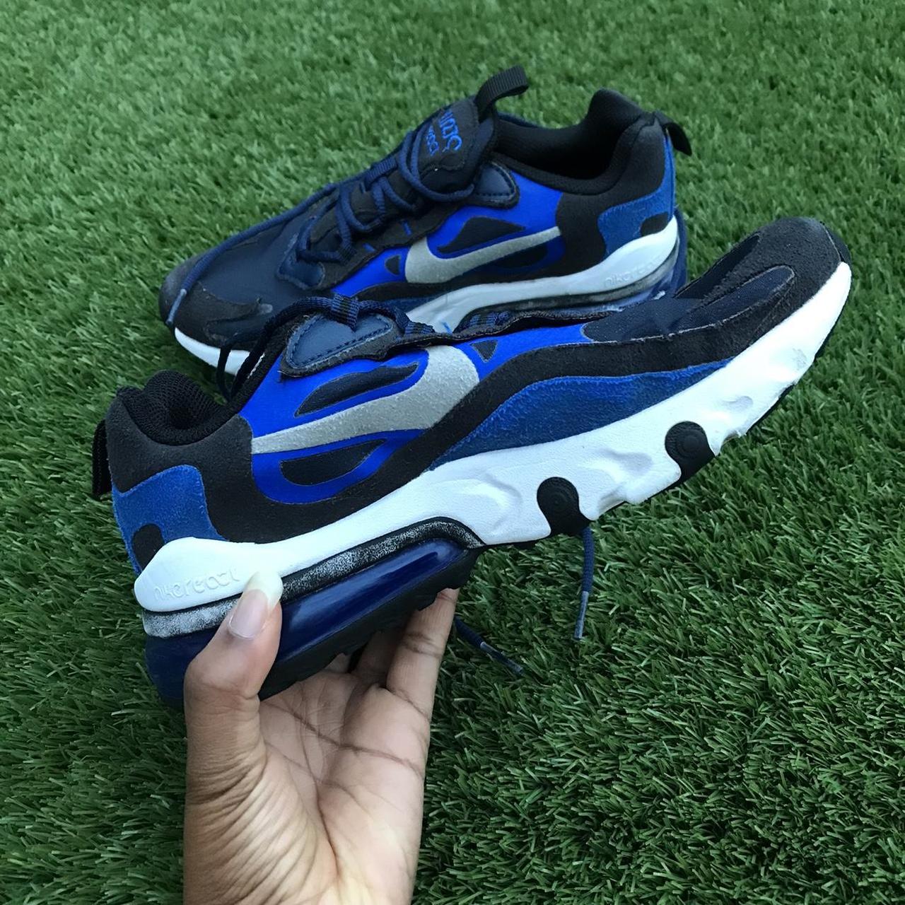 Nike Air Max 270 React Midnight Navy Trainers Uk