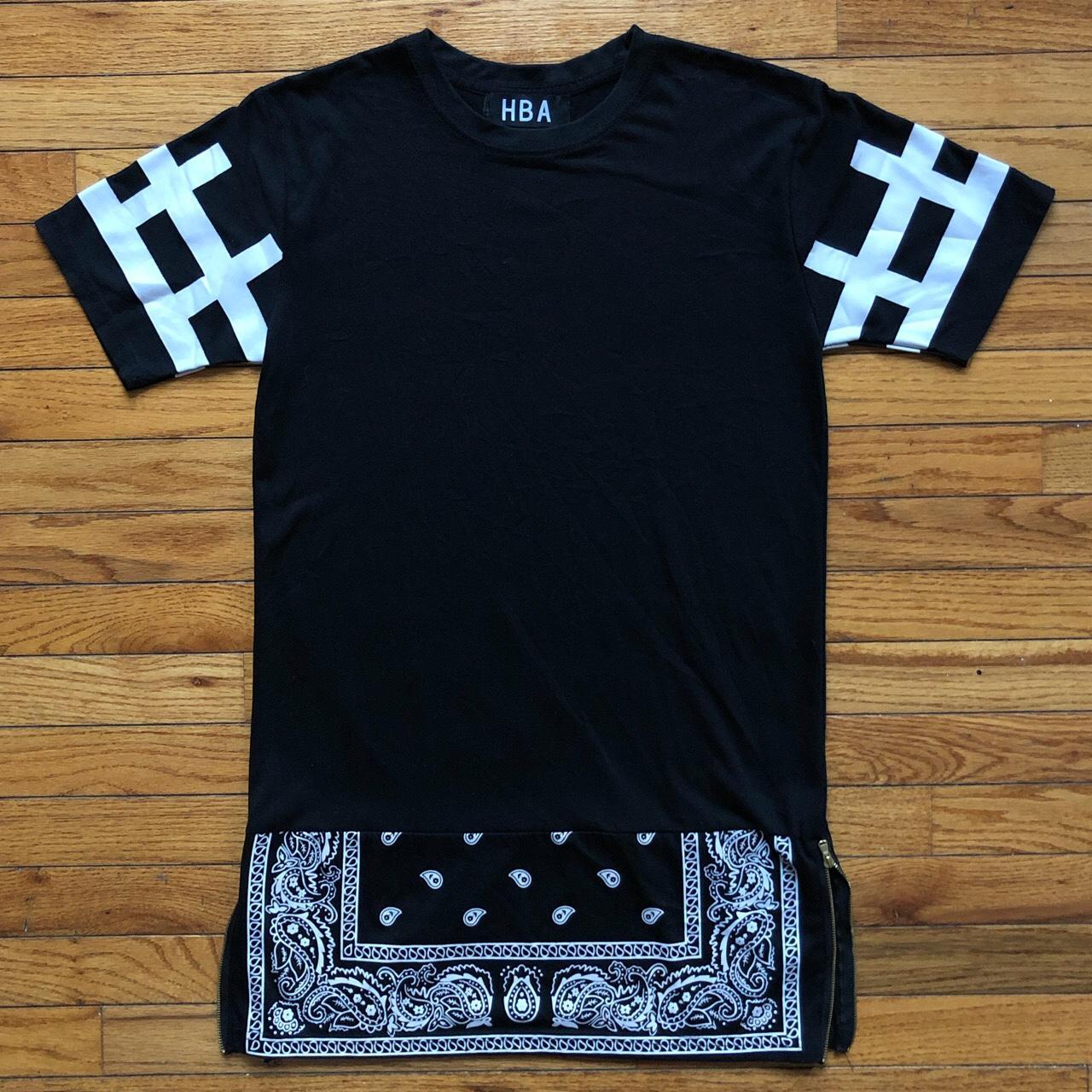 Hood By Air Classic Bandana Tall T-Shirt In perfect... - Depop