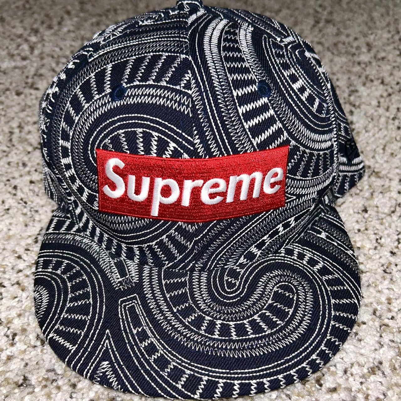 安い正本 Supreme Uptown Box Logo New Era（ブラック） - 帽子