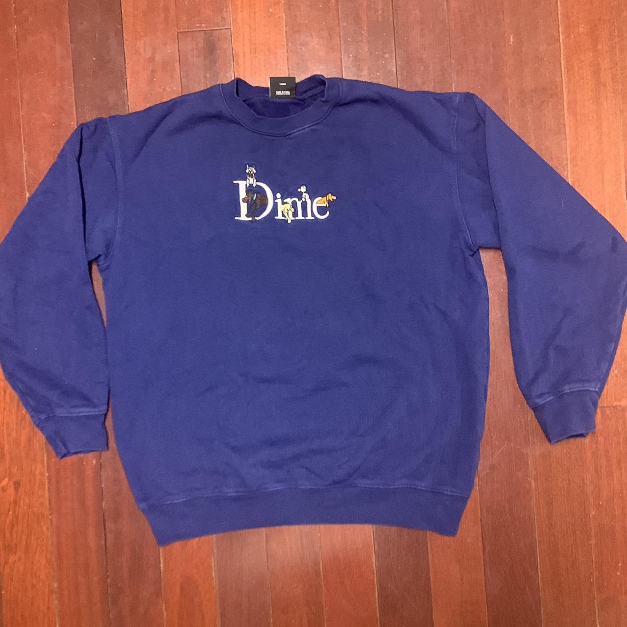 Dime dog crewneck, Size L, Used, Chest: 24.5 in /...