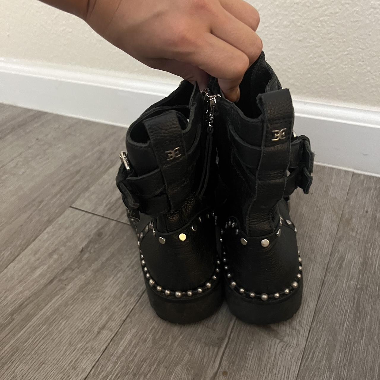 Sam edelman best sale spiked boots