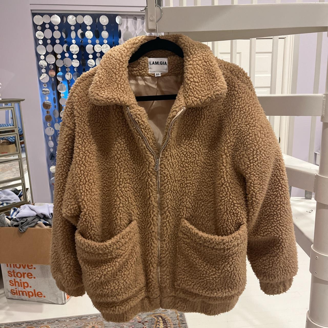 Teddy bear jacket i am outlet gia