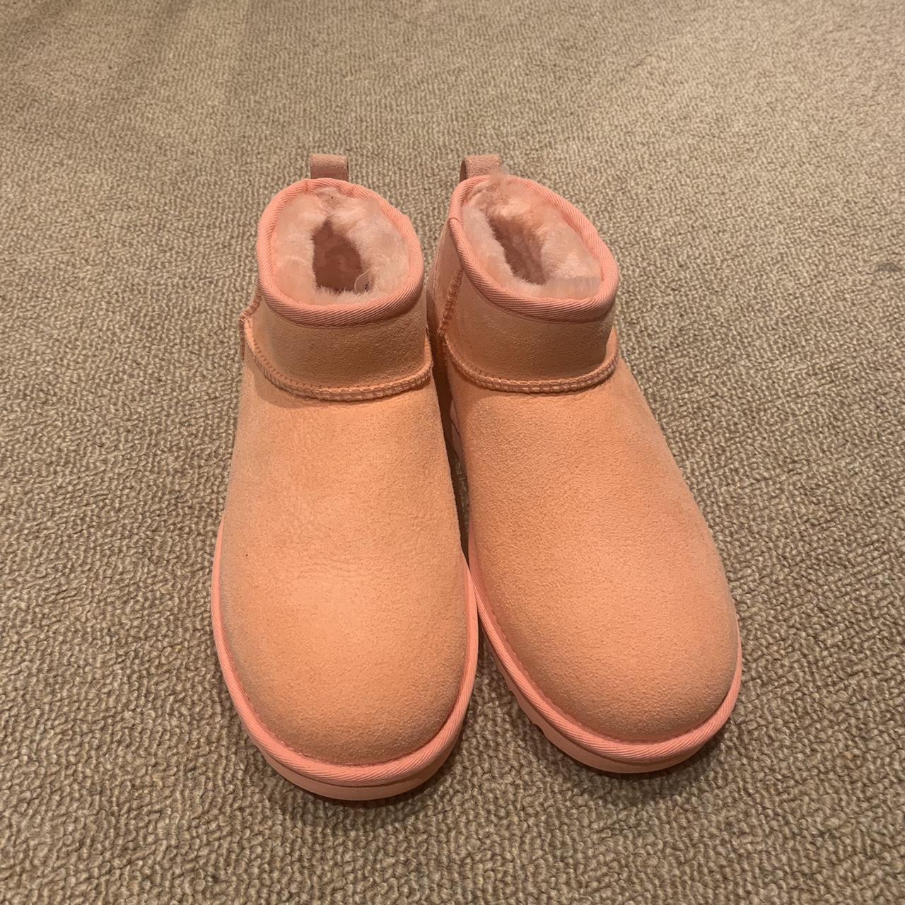 Short UGGs Size 7 Peach colour Unworn Depop