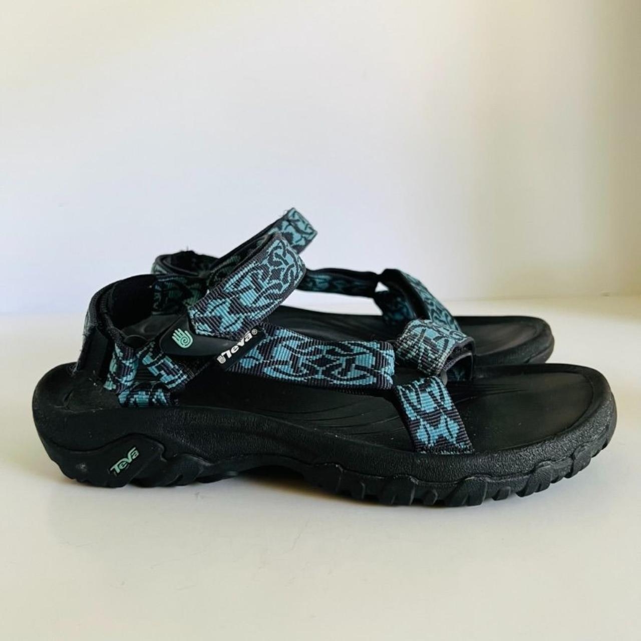 teva blue shoes