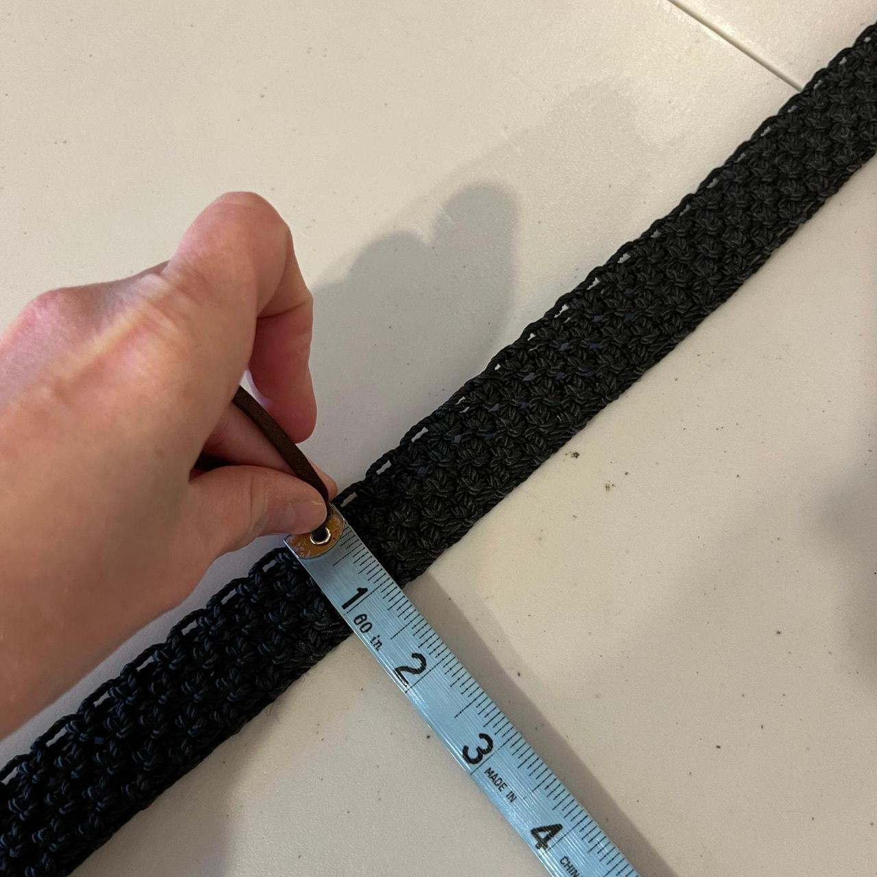 Vintage American Women's Belt - Black/Gold – Vint… - image 7