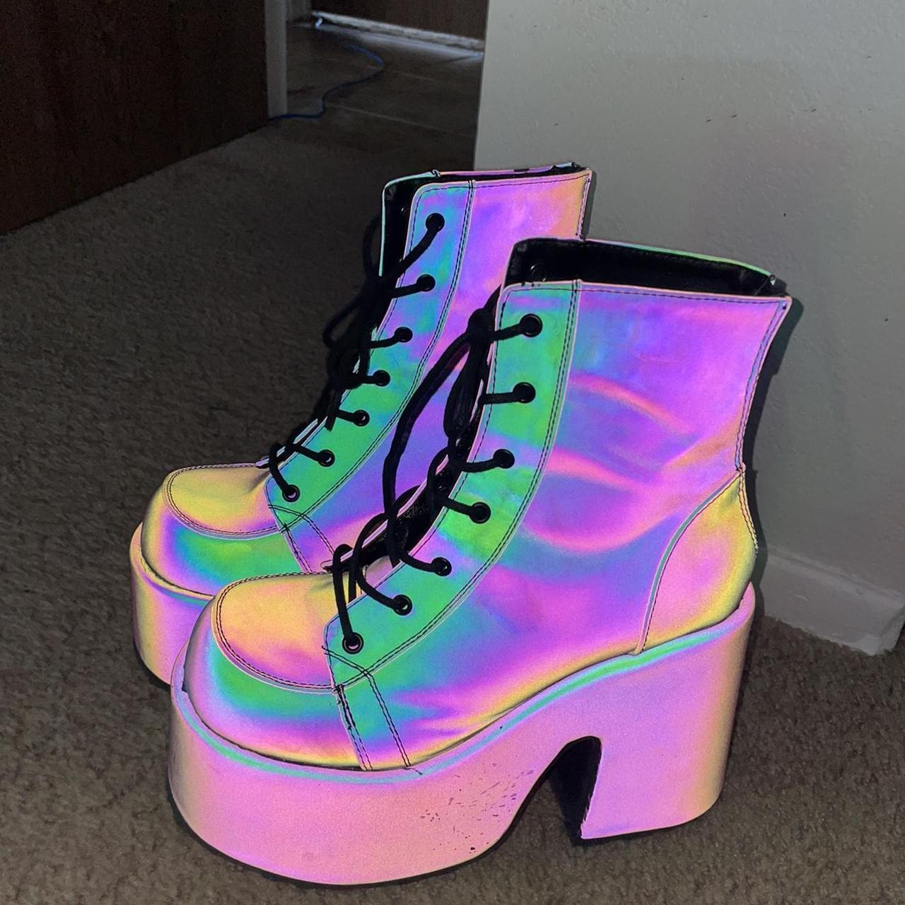 demonia sneakers platform