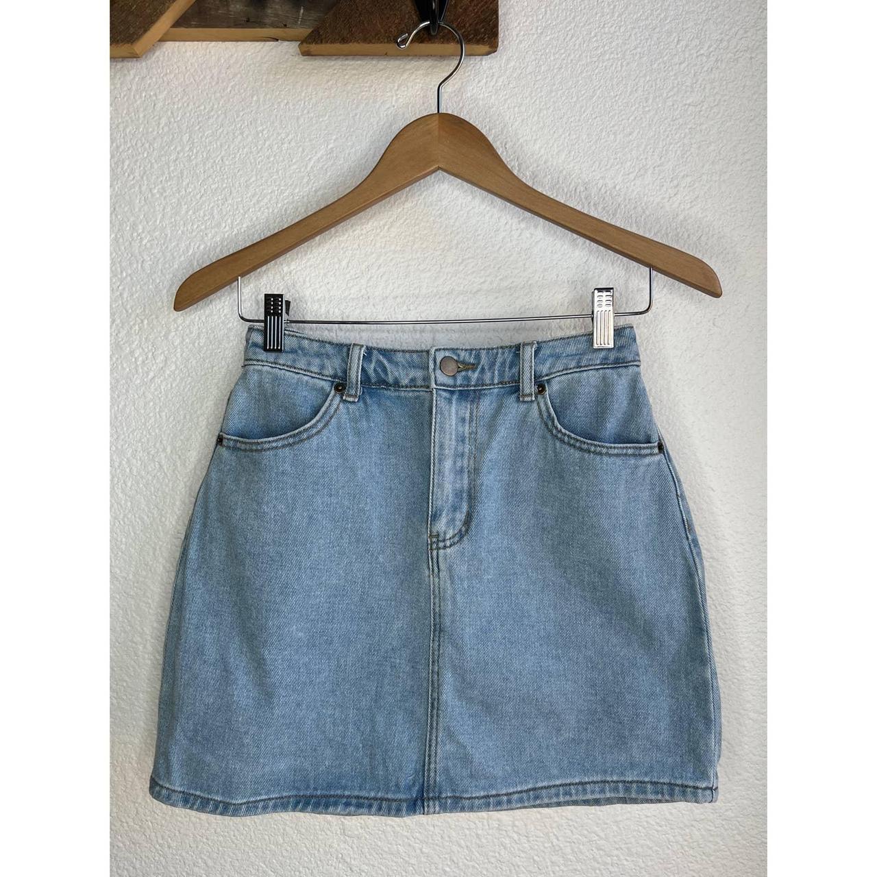 Blue jean clearance skirt forever 21