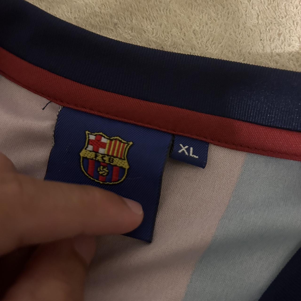 Vintage Messi FC Barcelona Jersey Home Kit 9/10... - Depop