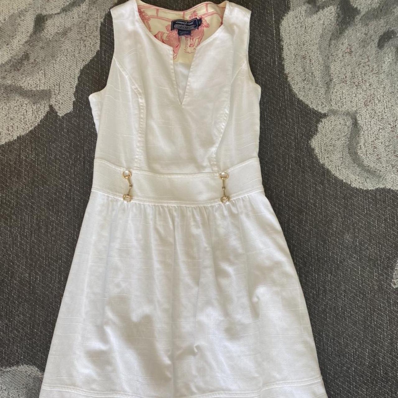 Vineyard vines shop white dress