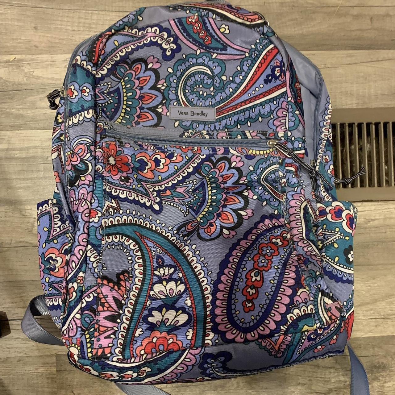 Vera Bradley Backpack Never used and no stains Depop