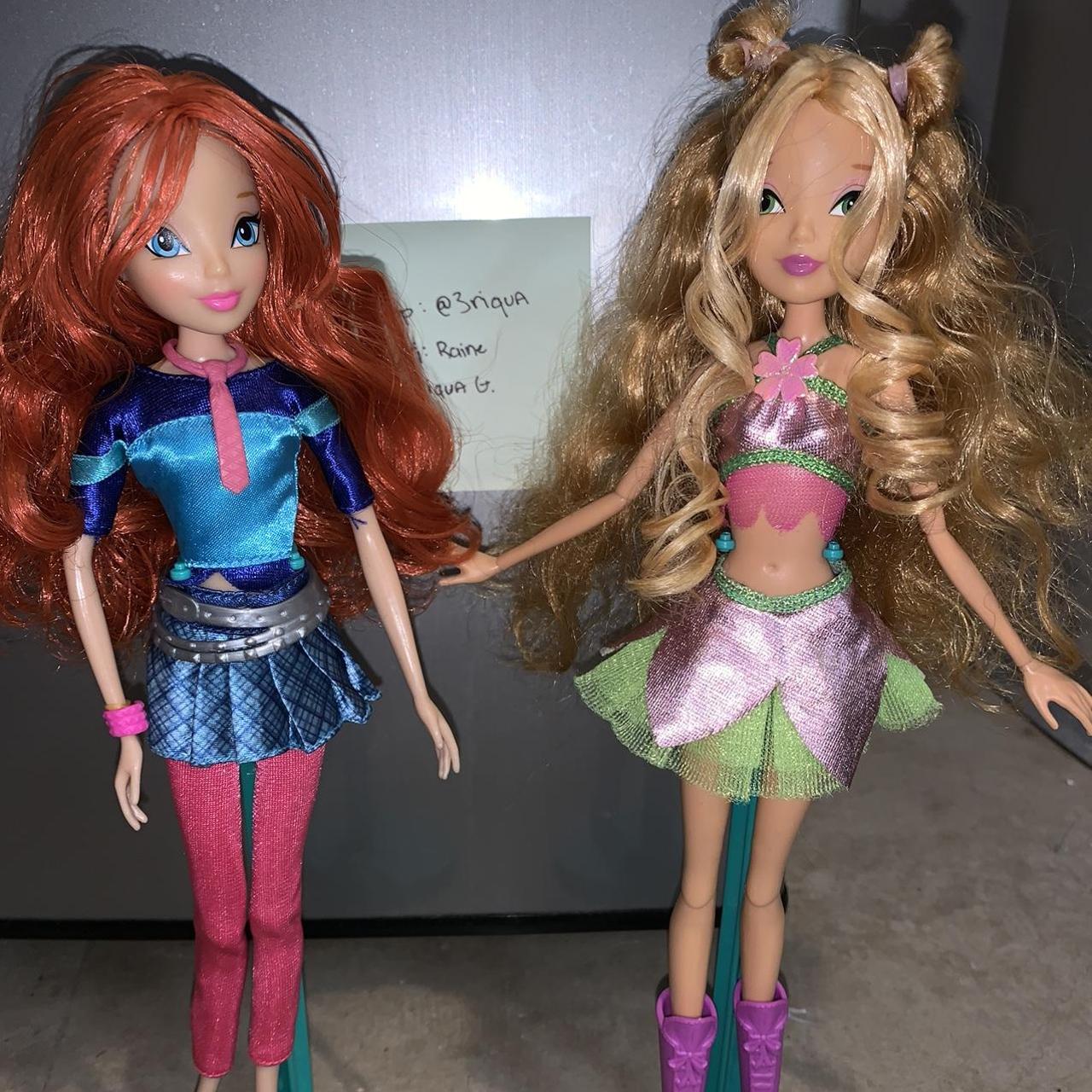 Bratz Blue and Pink Dolls-accessories | Depop