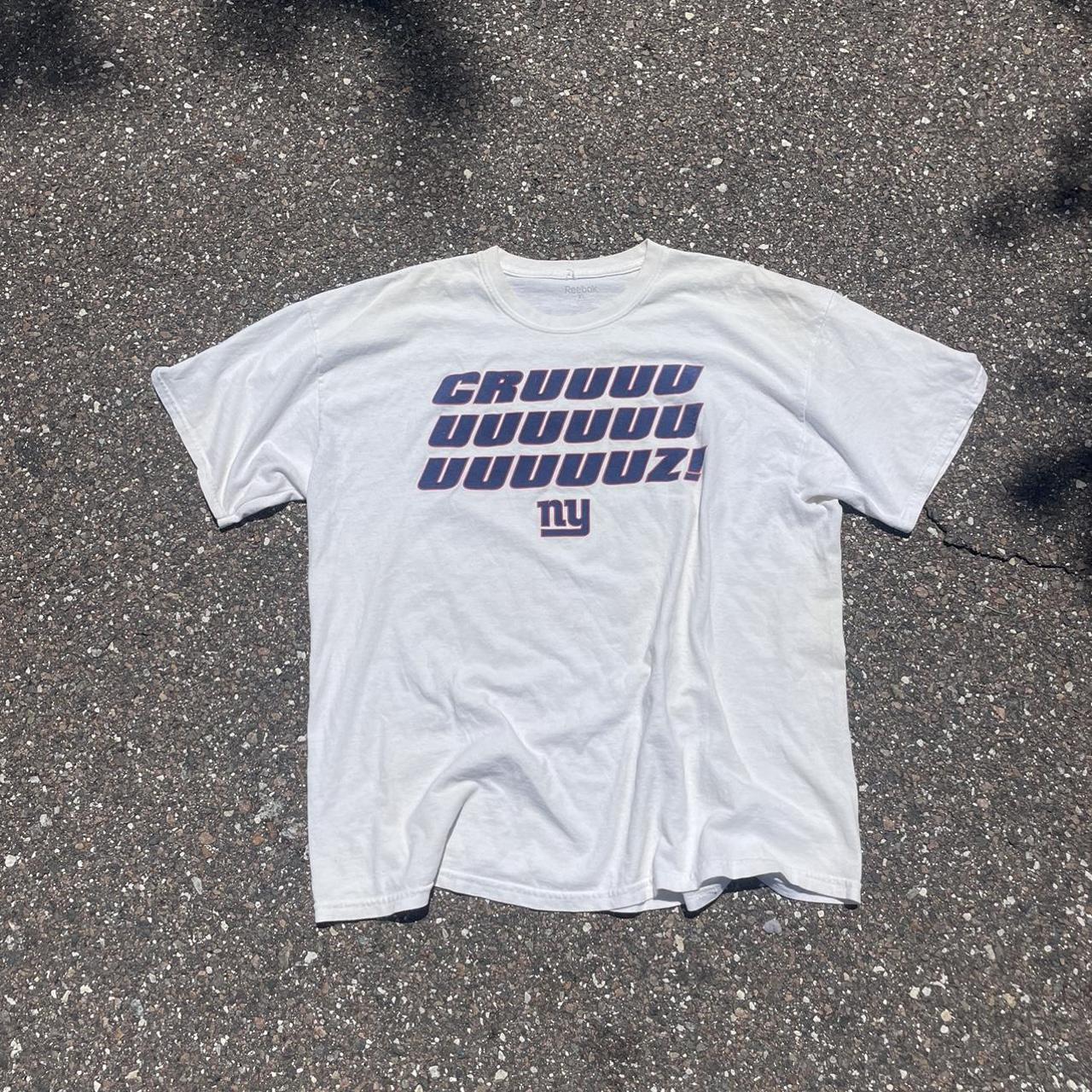 NY Giants t-shirt 'CRUZ' from Super Bowl 2011 No - Depop