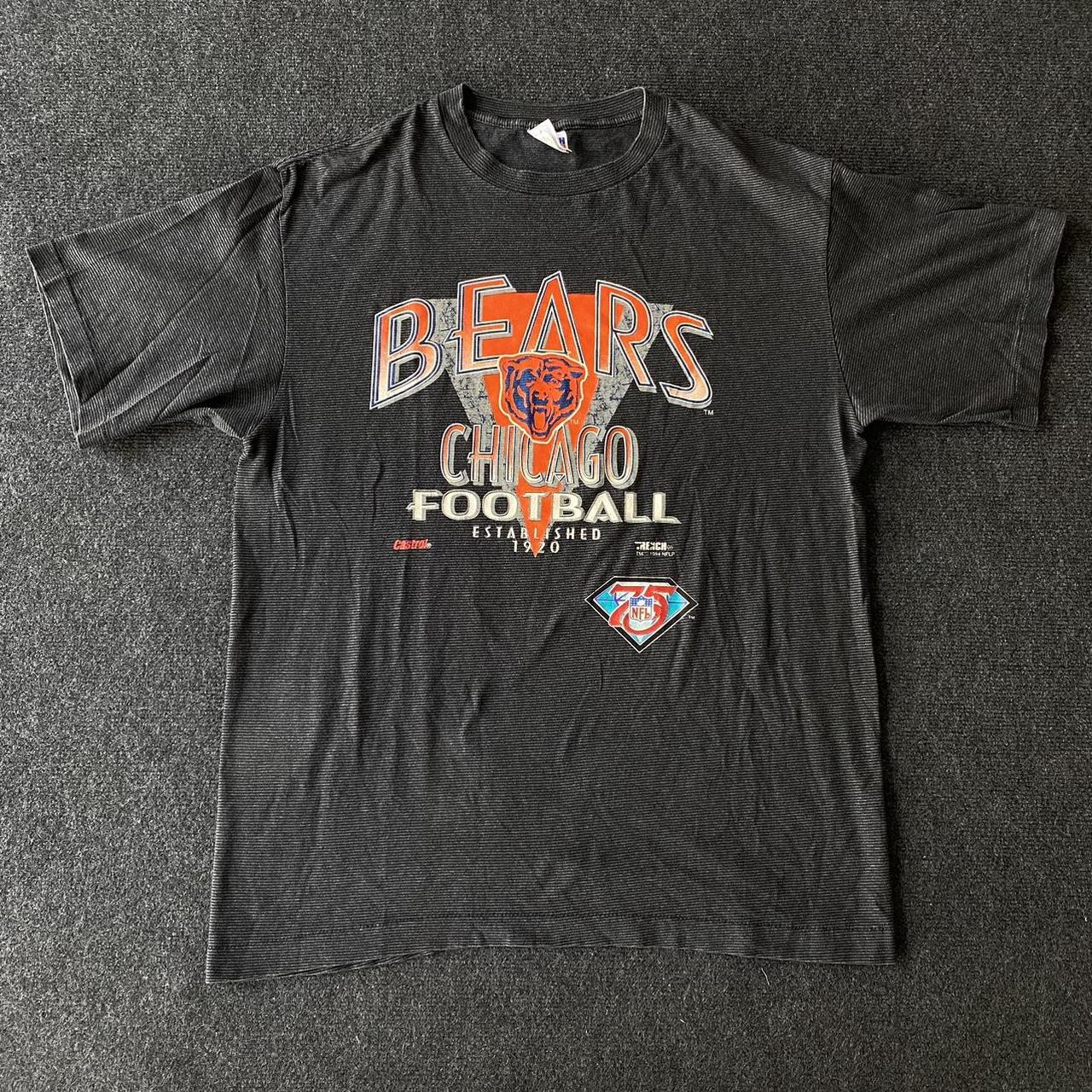 black Colts/Bears super bowl XLI t-shirt *tagless - Depop