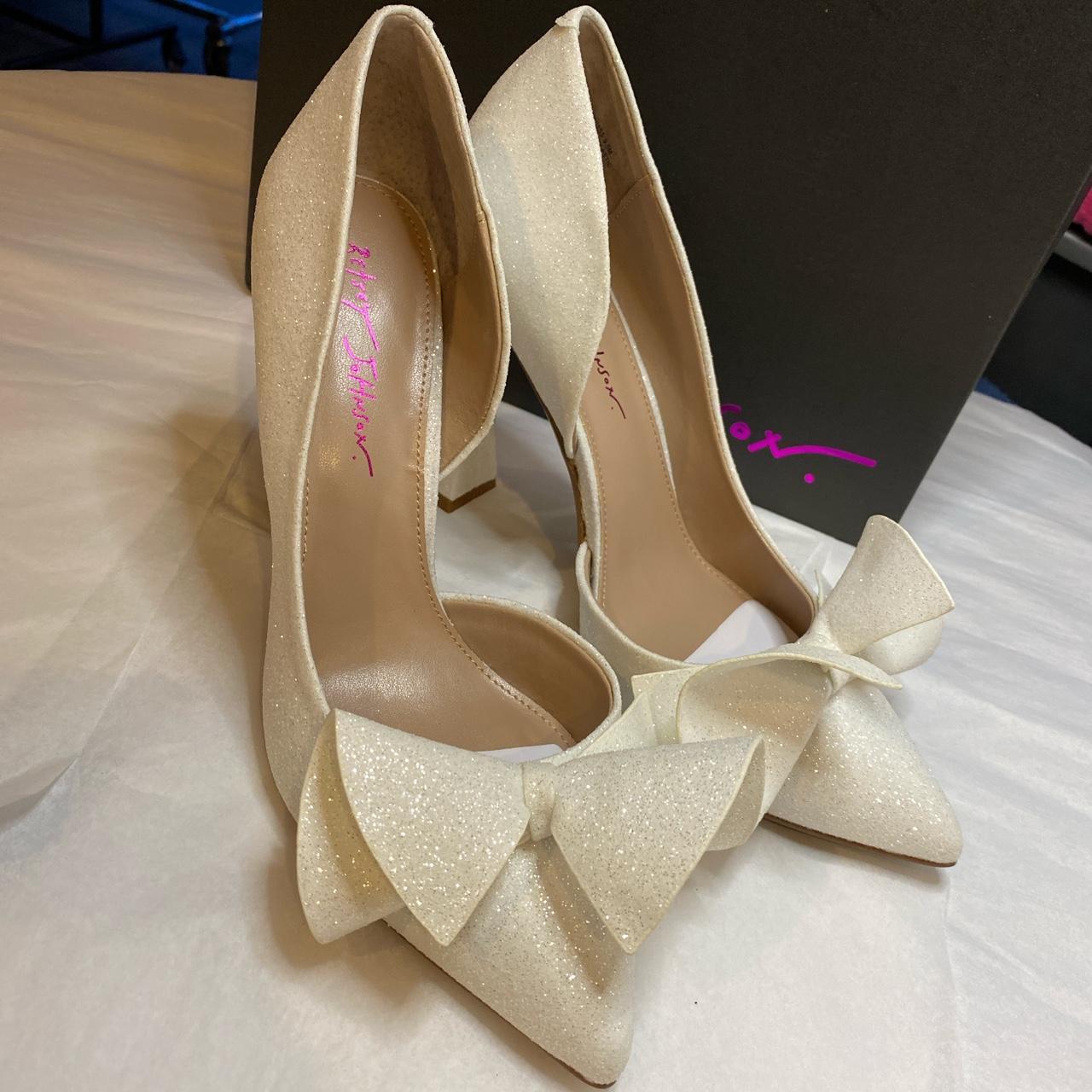 Betsey Johnson Women's White Footwear Depop